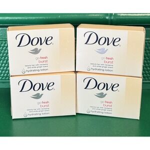 Dove Go Fresh Burst Nectarine & White Ginger Hydrating Lotion Bar 4.25, Lot of 4